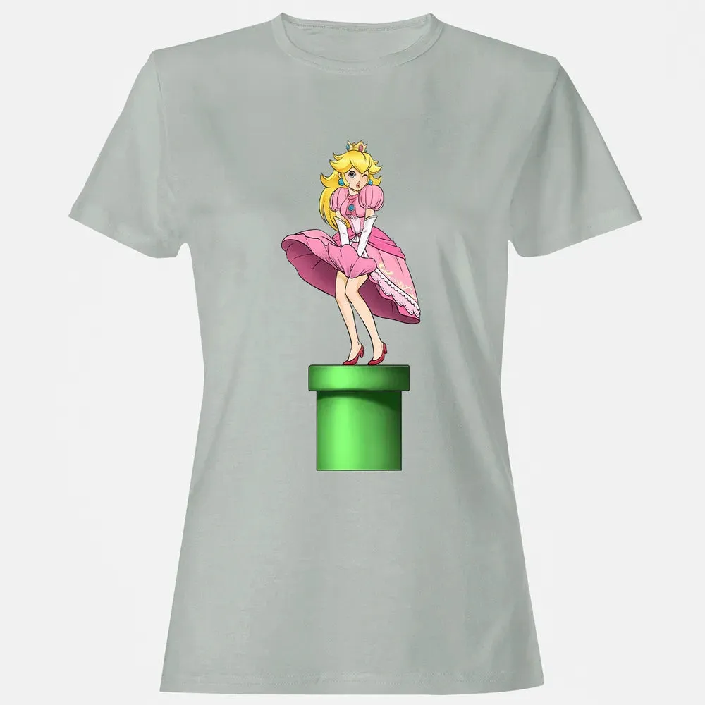 Dress Of Peach Women's T-shirt - 2