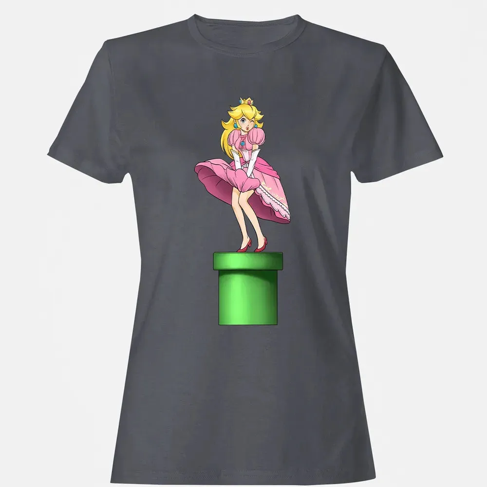 Dress Of Peach Women's T-shirt - 5