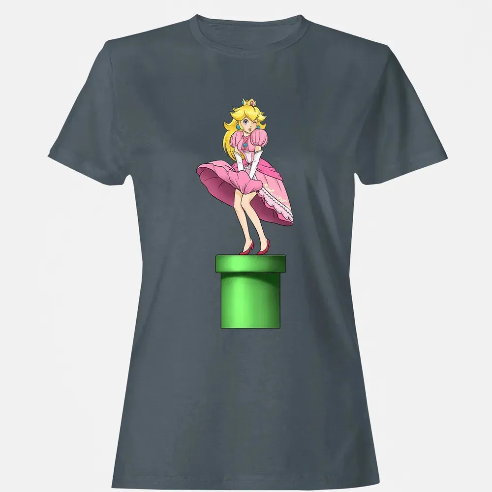 Dress Of Peach Women's T-shirt - 3