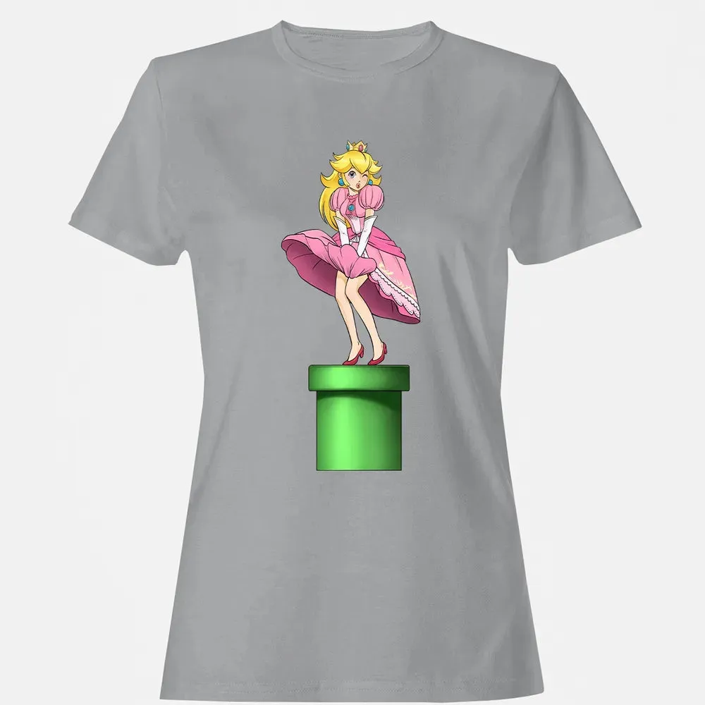 Dress Of Peach Women's T-shirt - 15