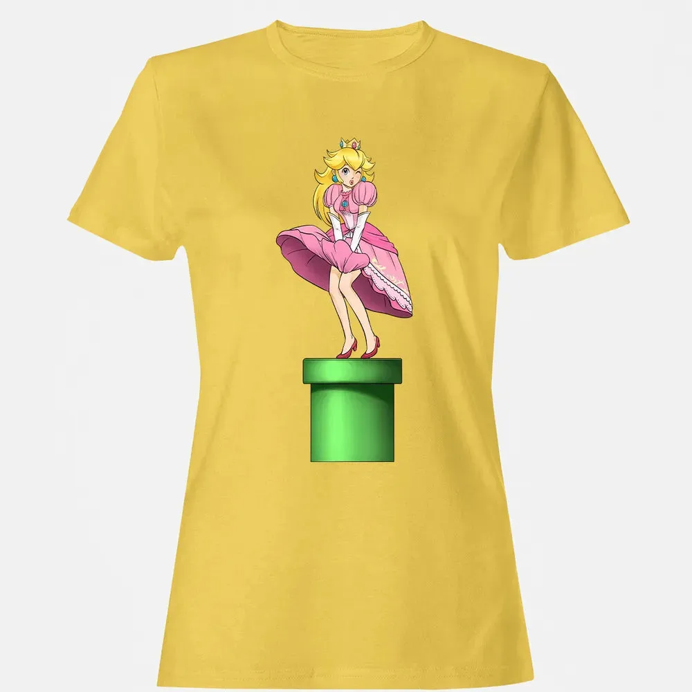 Dress Of Peach Women's T-shirt - 4