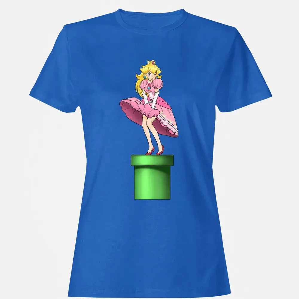 Dress Of Peach Women's T-shirt - 14