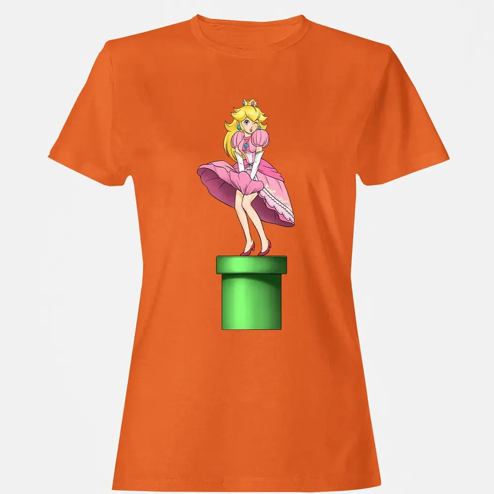 Dress Of Peach Women's T-shirt - 11