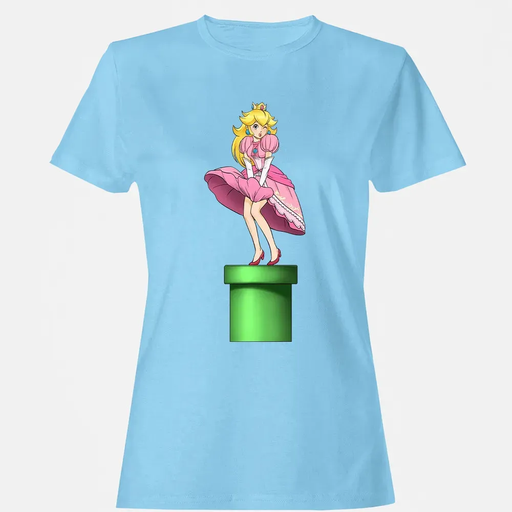 Dress Of Peach Women's T-shirt - 8