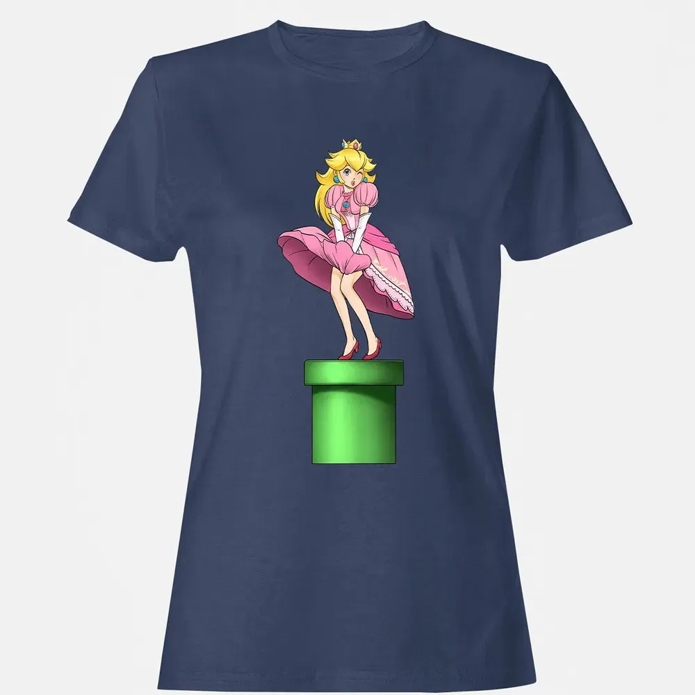 Dress Of Peach Women's T-shirt - 10