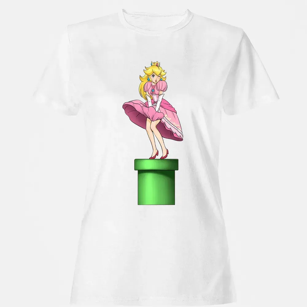 Dress Of Peach Women's T-shirt - 16