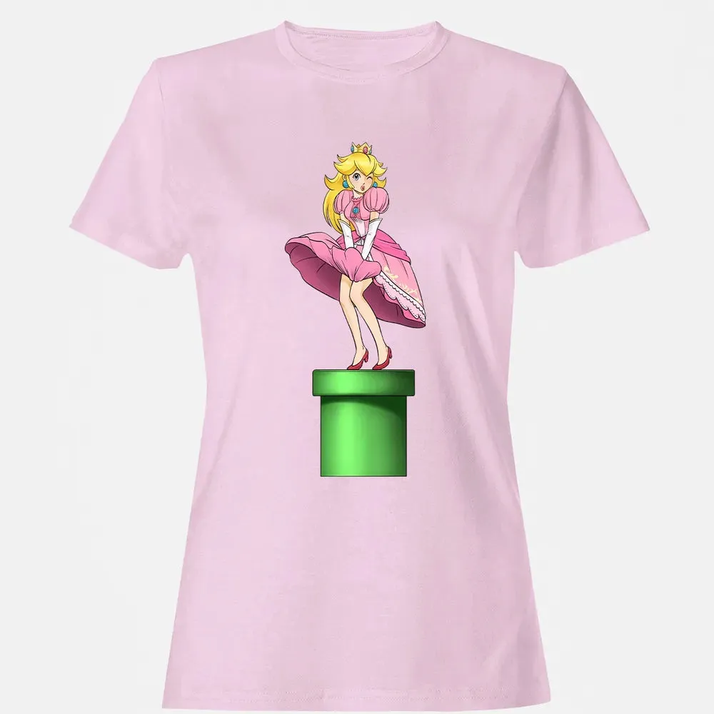 Dress Of Peach Women's T-shirt - 9