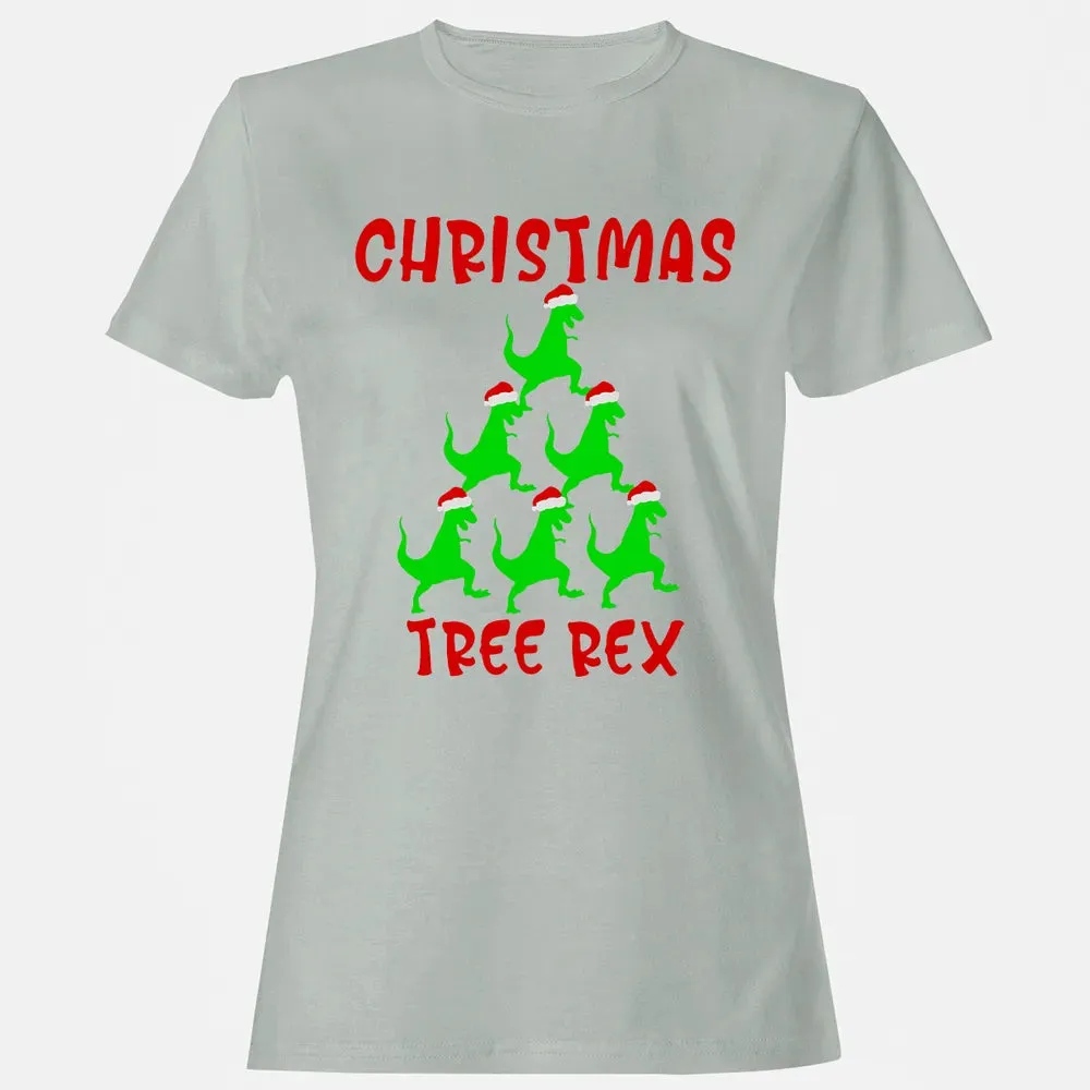 Christmas tree rex Women's T-shirt - 2