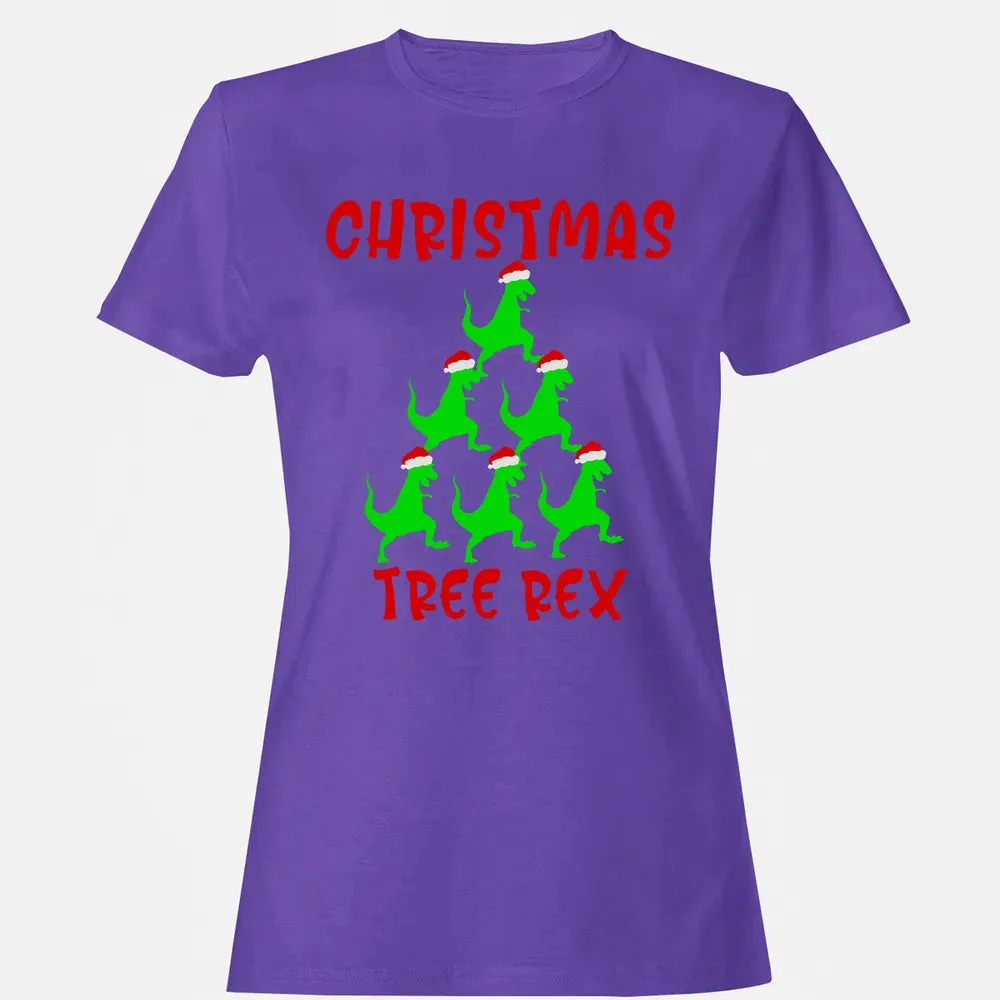 Christmas tree rex Women's T-shirt - 12