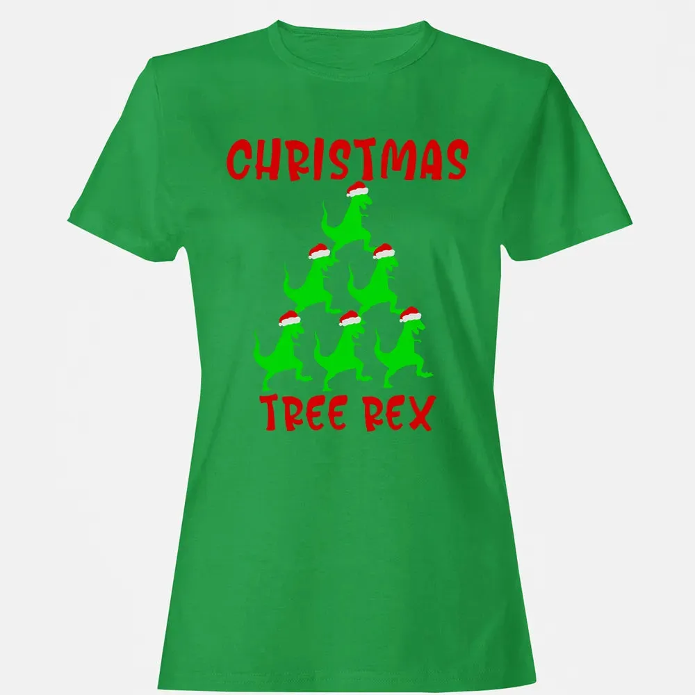 Christmas tree rex Women's T-shirt - 7
