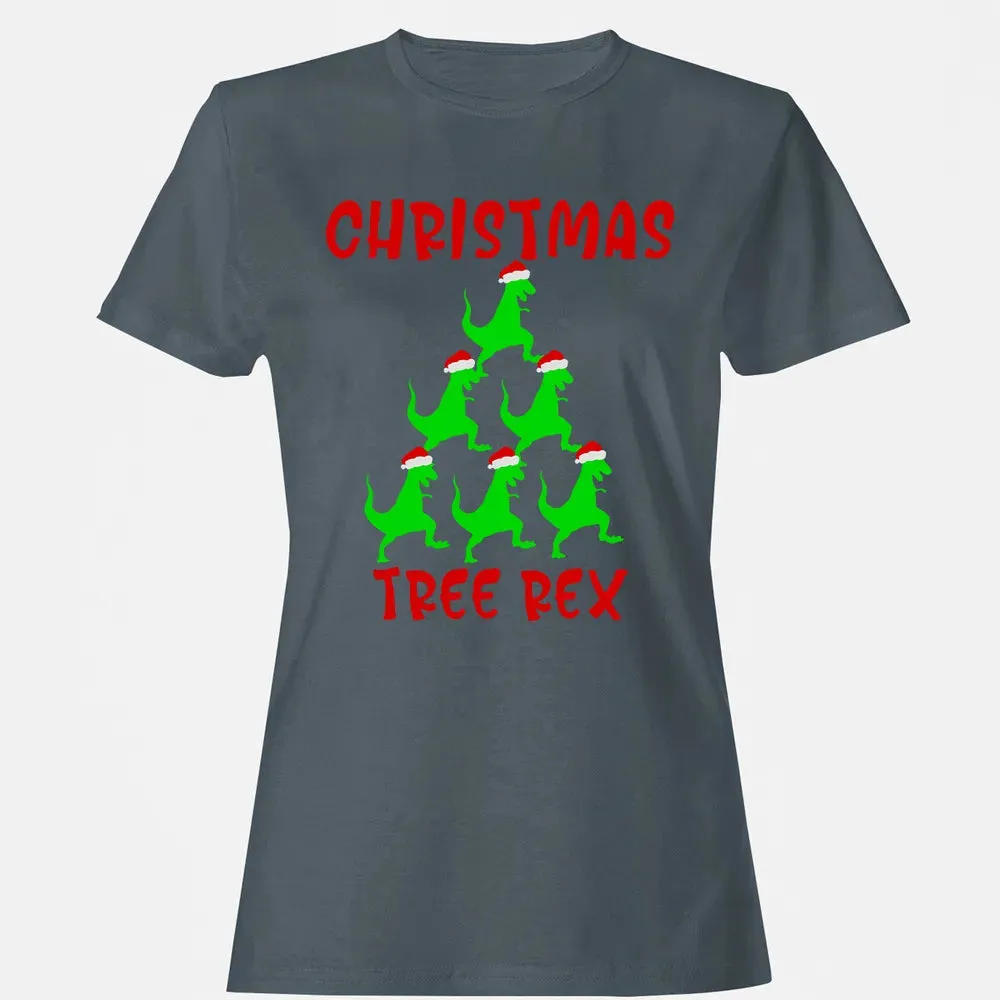 Christmas tree rex Women's T-shirt - 3