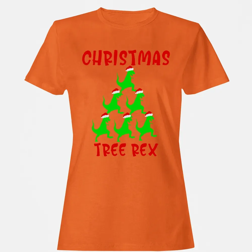 Christmas tree rex Women's T-shirt - 11
