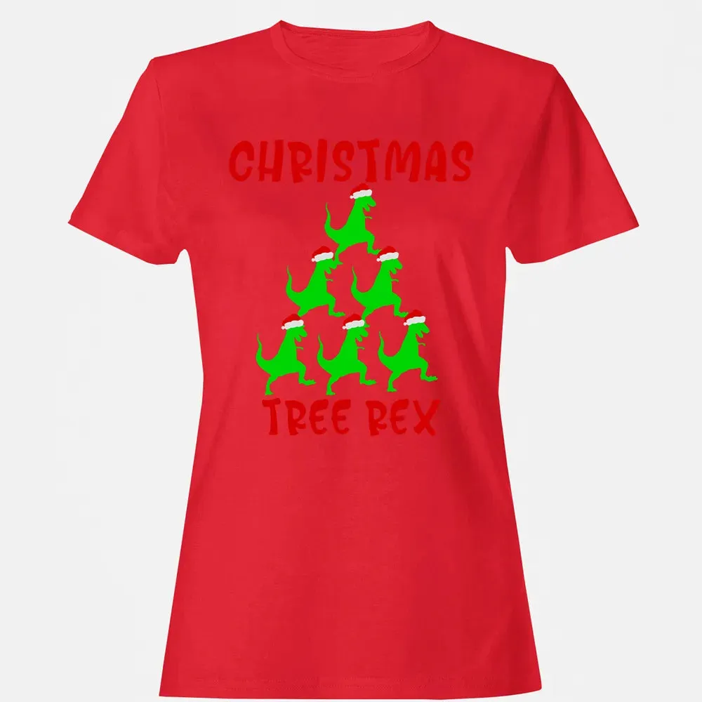 Christmas tree rex Women's T-shirt - 13