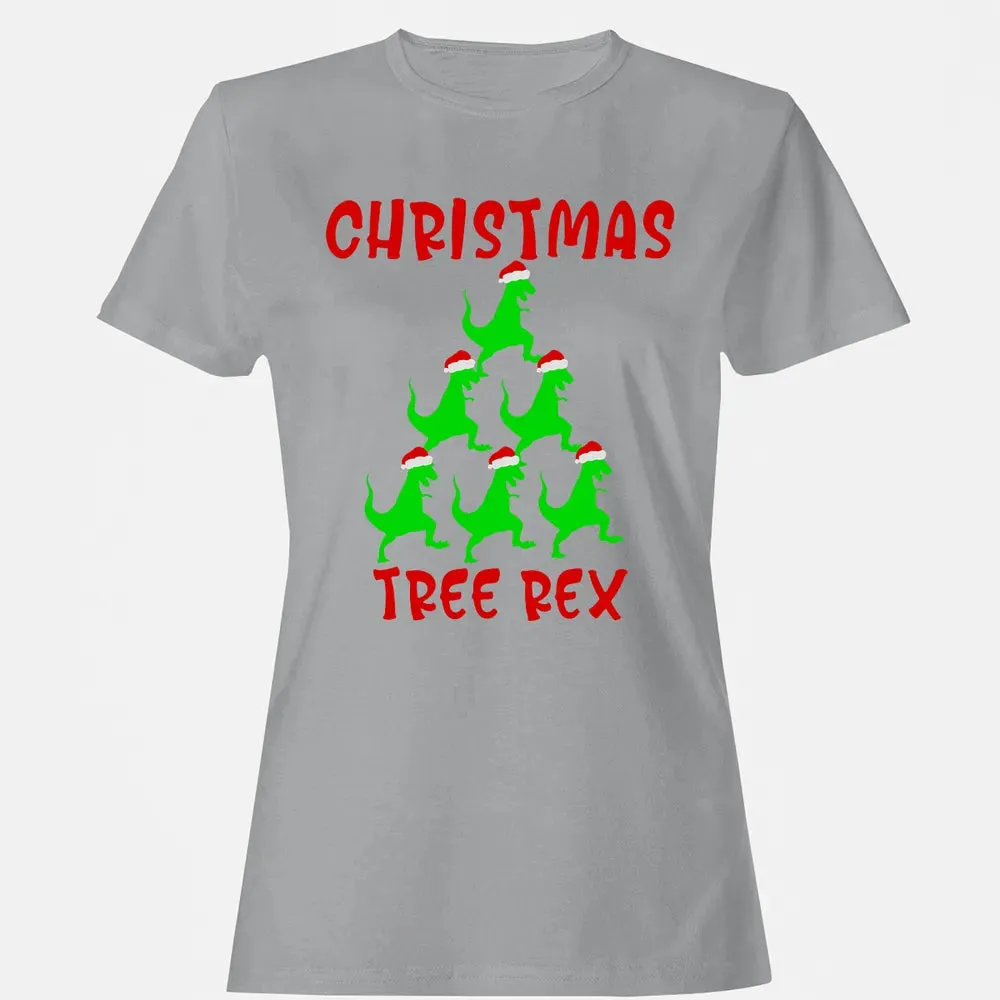 Christmas tree rex Women's T-shirt - 15