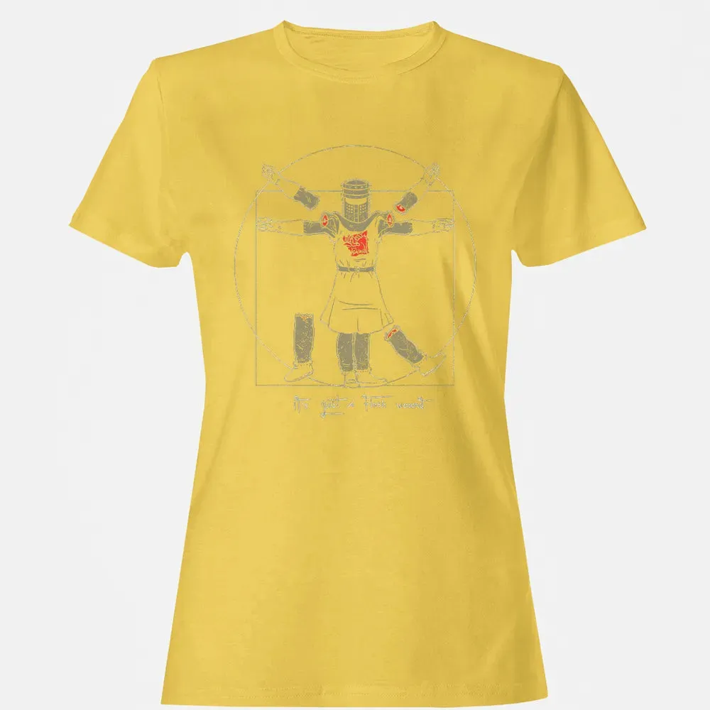 Vitruvian Knight Women's T-shirt - 4