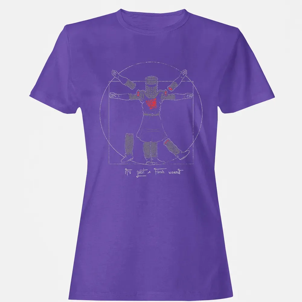 Vitruvian Knight Women's T-shirt - 12