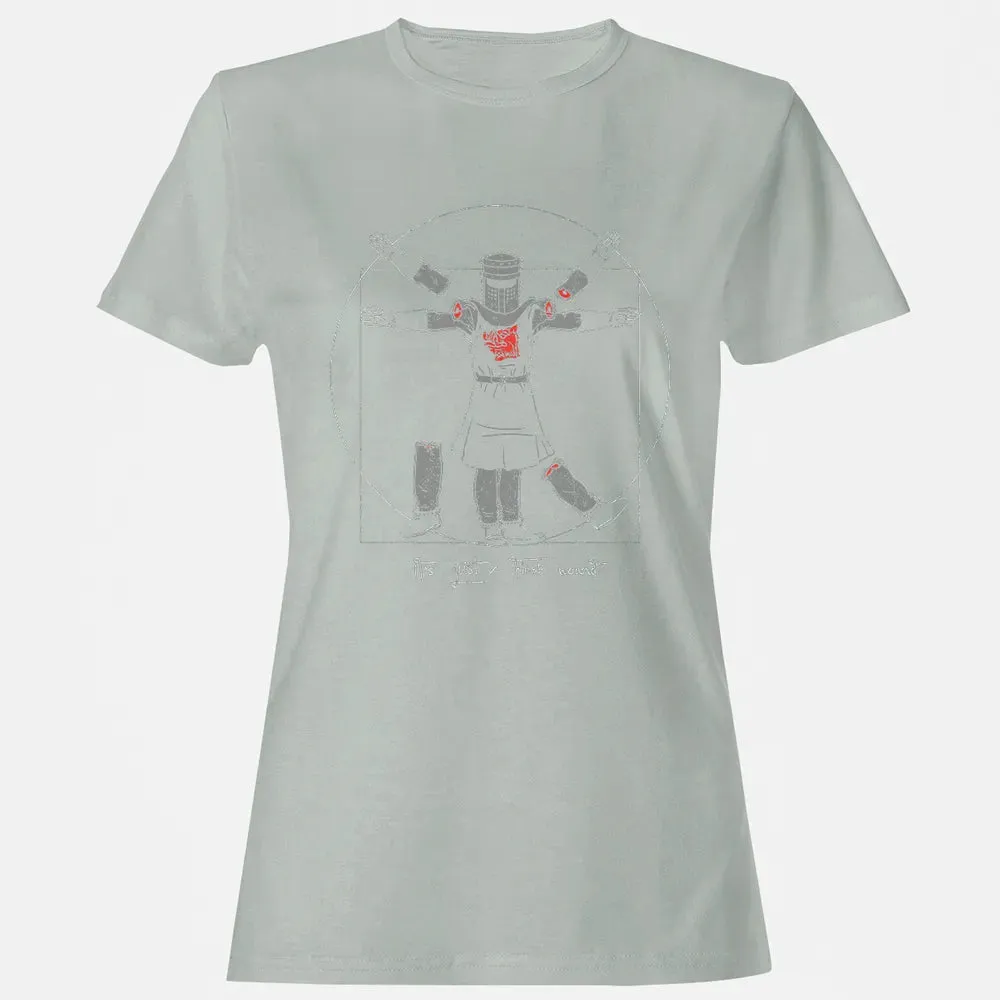Vitruvian Knight Women's T-shirt - 2