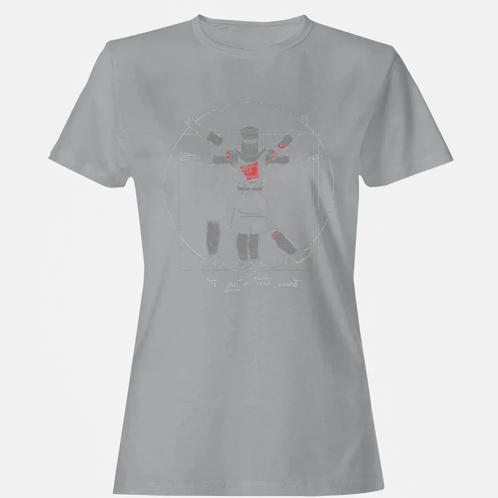 Vitruvian Knight Women's T-shirt - 15