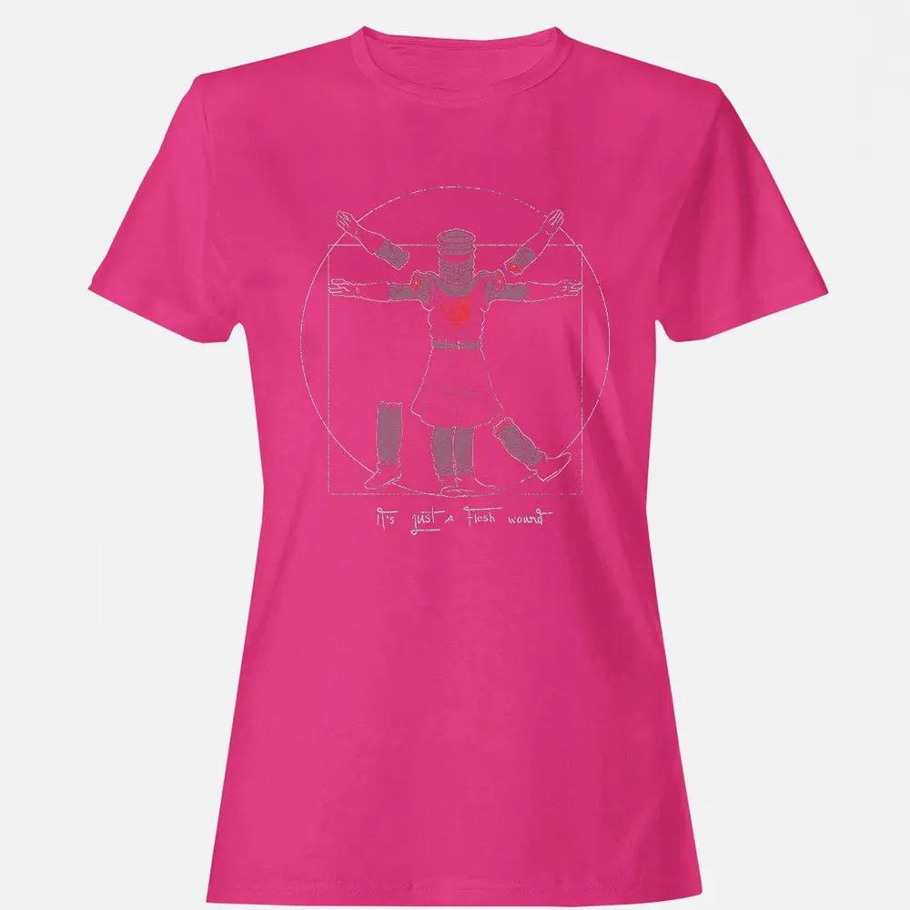 Vitruvian Knight Women's T-shirt - 6