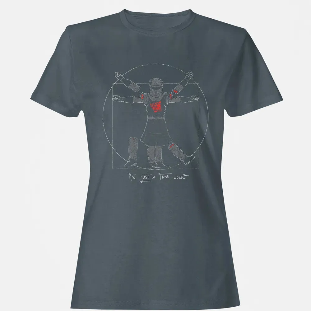 Vitruvian Knight Women's T-shirt - 3