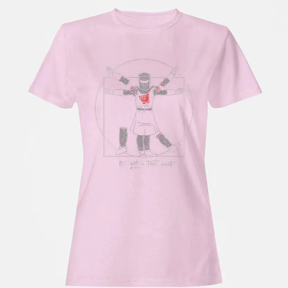 Vitruvian Knight Women's T-shirt - 9