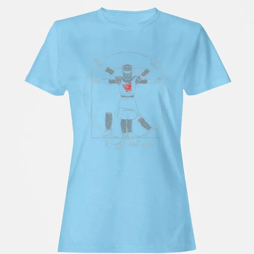 Vitruvian Knight Women's T-shirt - 8