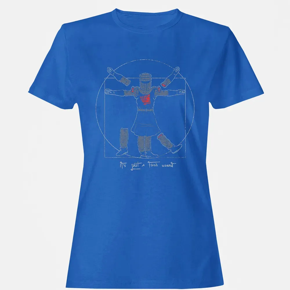 Vitruvian Knight Women's T-shirt - 14