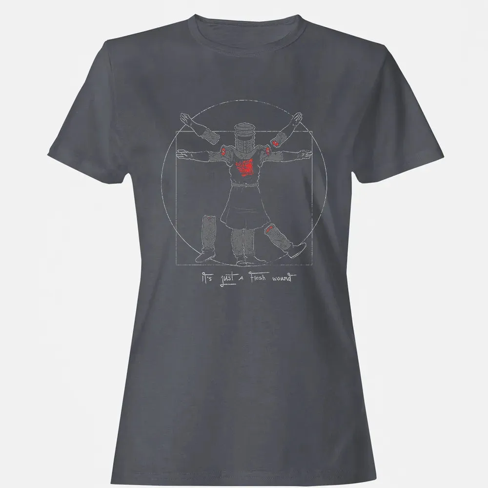 Vitruvian Knight Women's T-shirt - 5