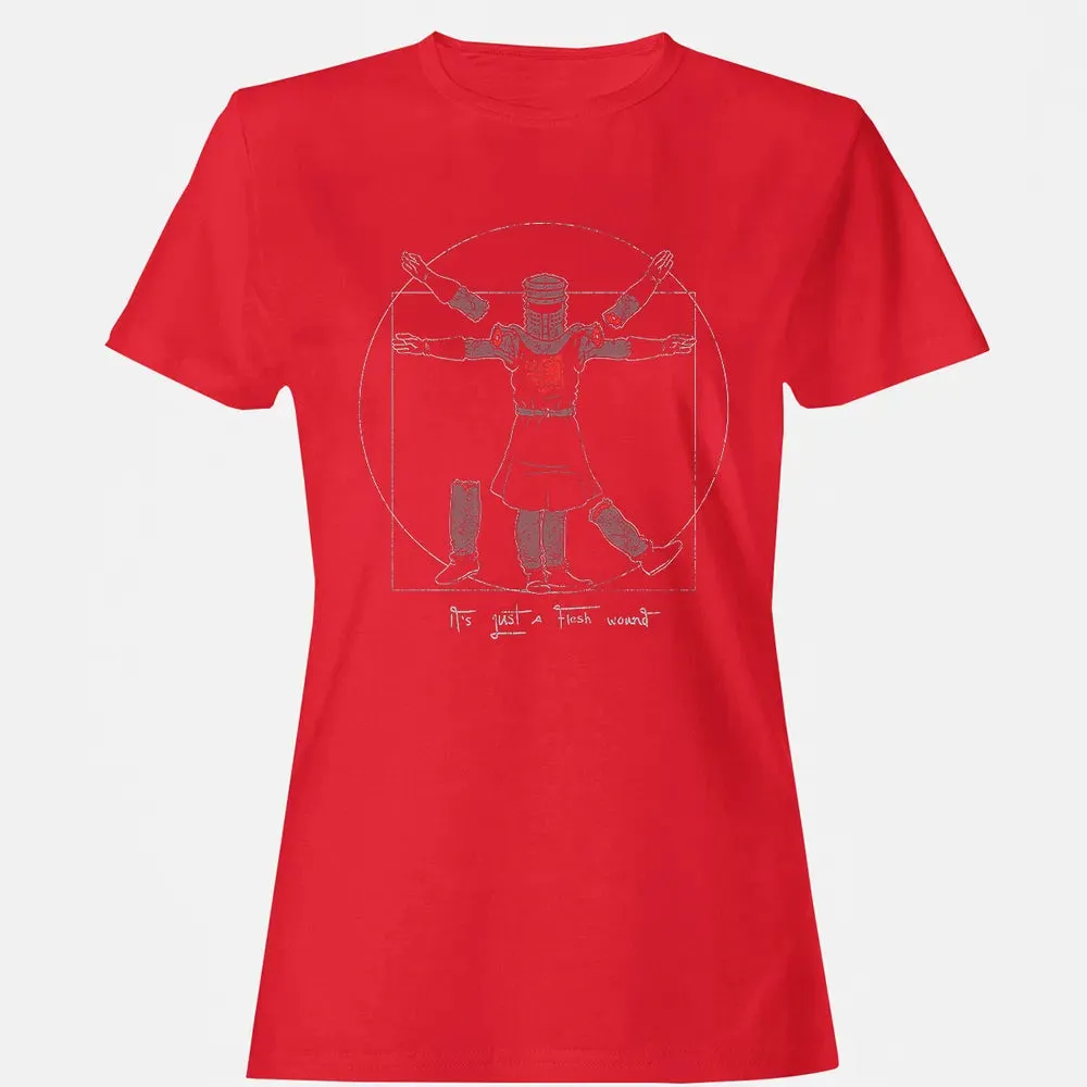 Vitruvian Knight Women's T-shirt - 13