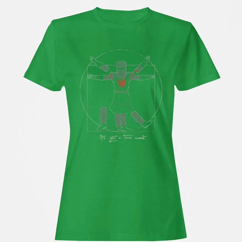 Vitruvian Knight Women's T-shirt - 7