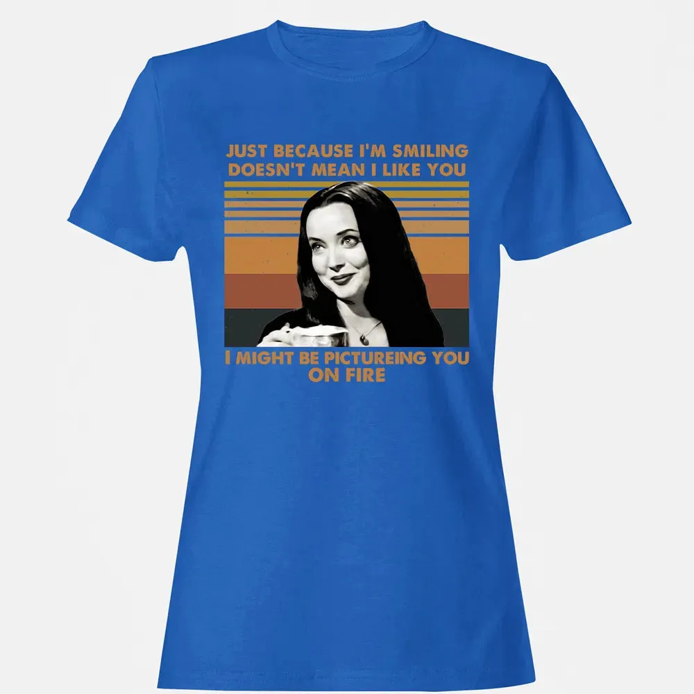 Picturing You On Fire Women's T-shirt - 14