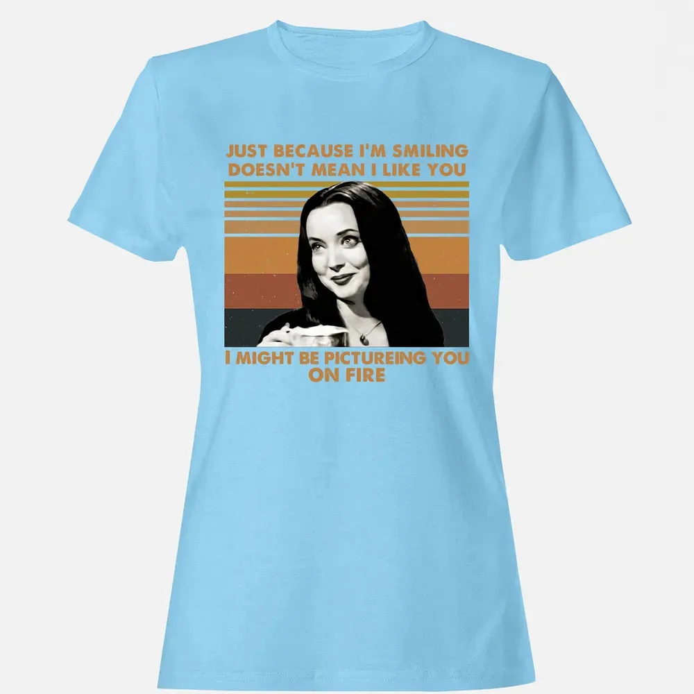 Picturing You On Fire Women's T-shirt - 8