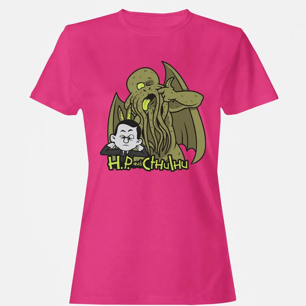 H.P and Cthulhu Women's T-shirt - 6