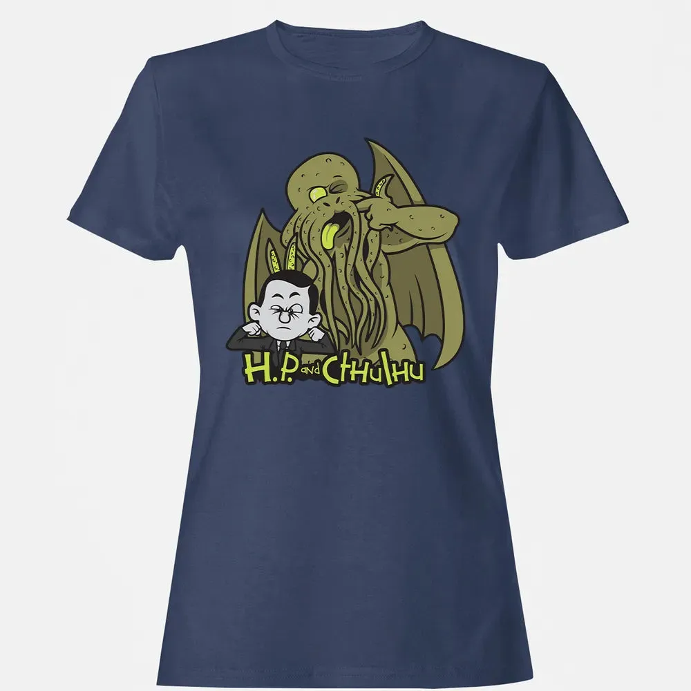 H.P and Cthulhu Women's T-shirt - 10