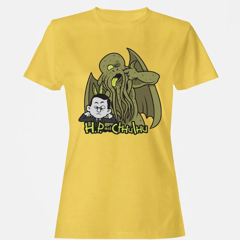 H.P and Cthulhu Women's T-shirt - 4