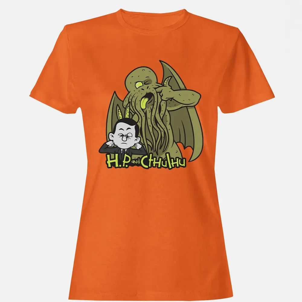 H.P and Cthulhu Women's T-shirt - 11