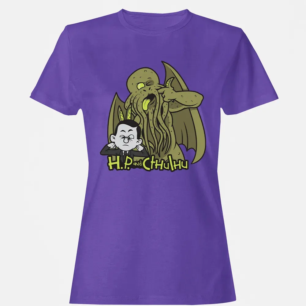 H.P and Cthulhu Women's T-shirt - 12