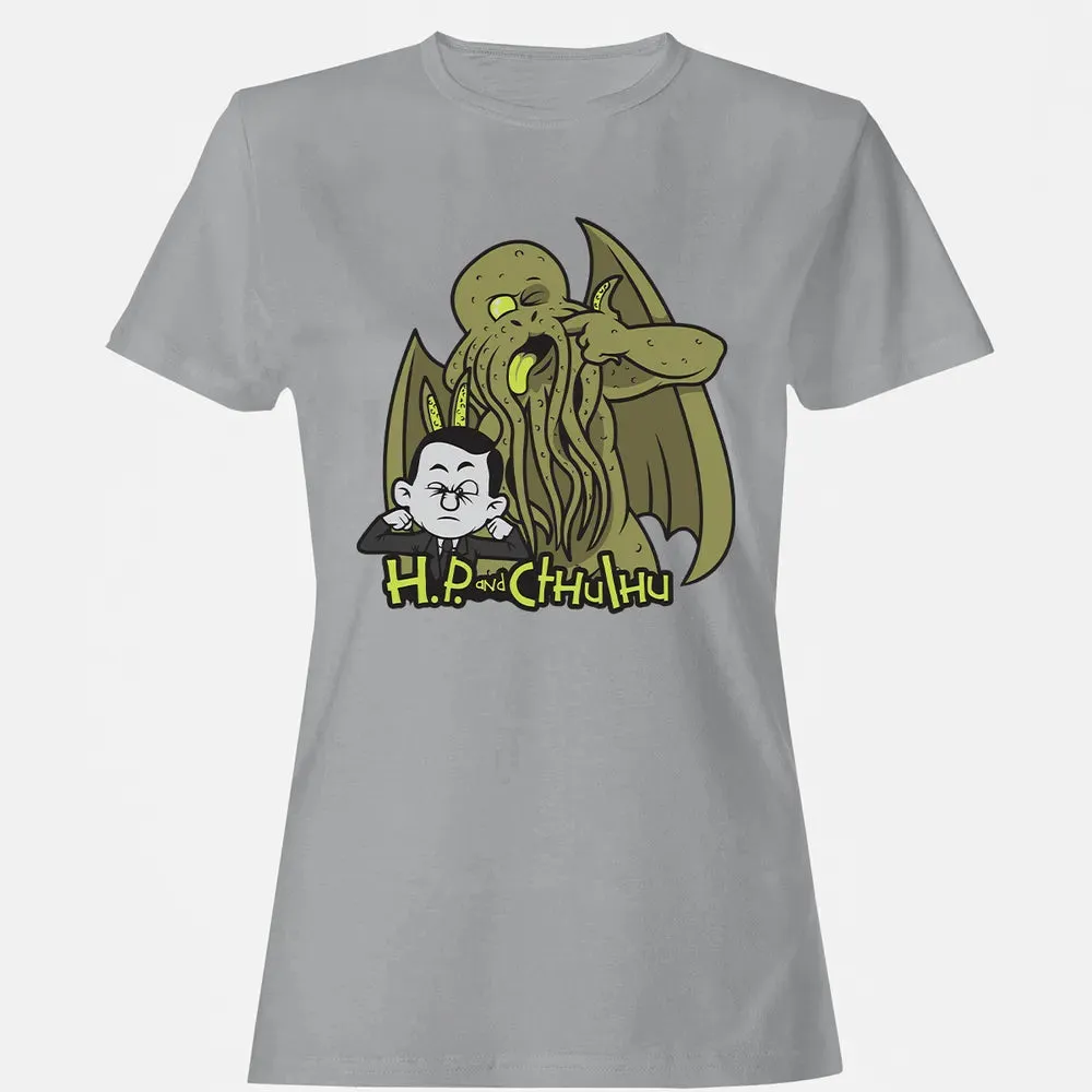 H.P and Cthulhu Women's T-shirt - 15