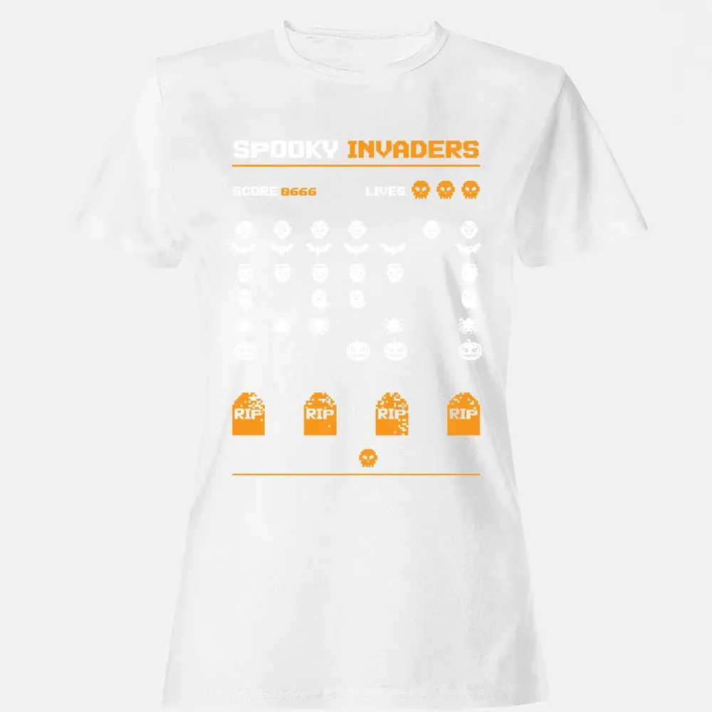 Spooky Invaders Women's T-shirt - 16