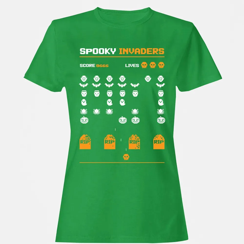 Spooky Invaders Women's T-shirt - 7