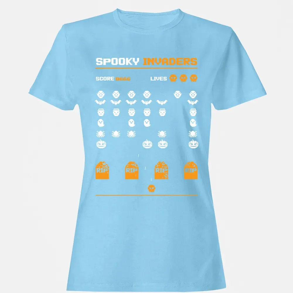 Spooky Invaders Women's T-shirt - 8