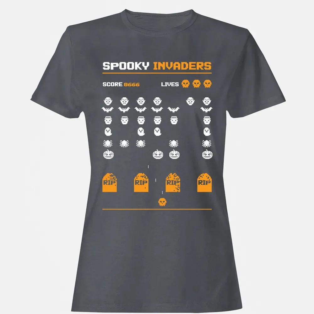 Spooky Invaders Women's T-shirt - 5