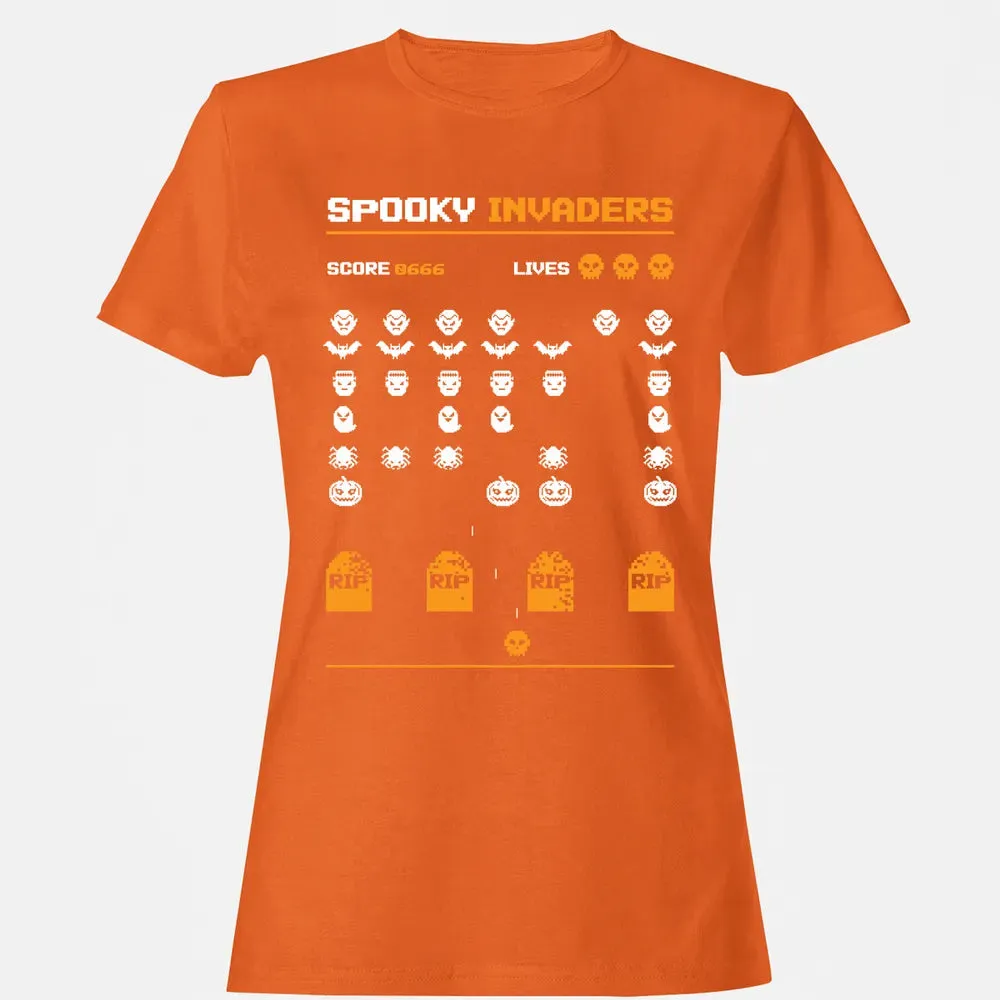 Spooky Invaders Women's T-shirt - 11