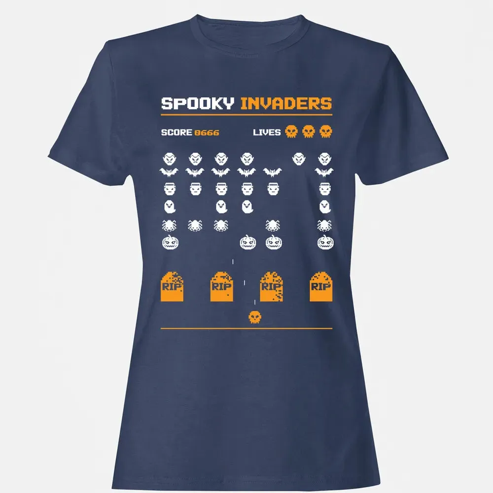 Spooky Invaders Women's T-shirt - 10