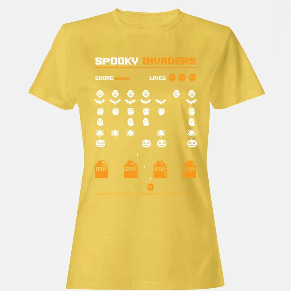 Spooky Invaders Women's T-shirt - 4