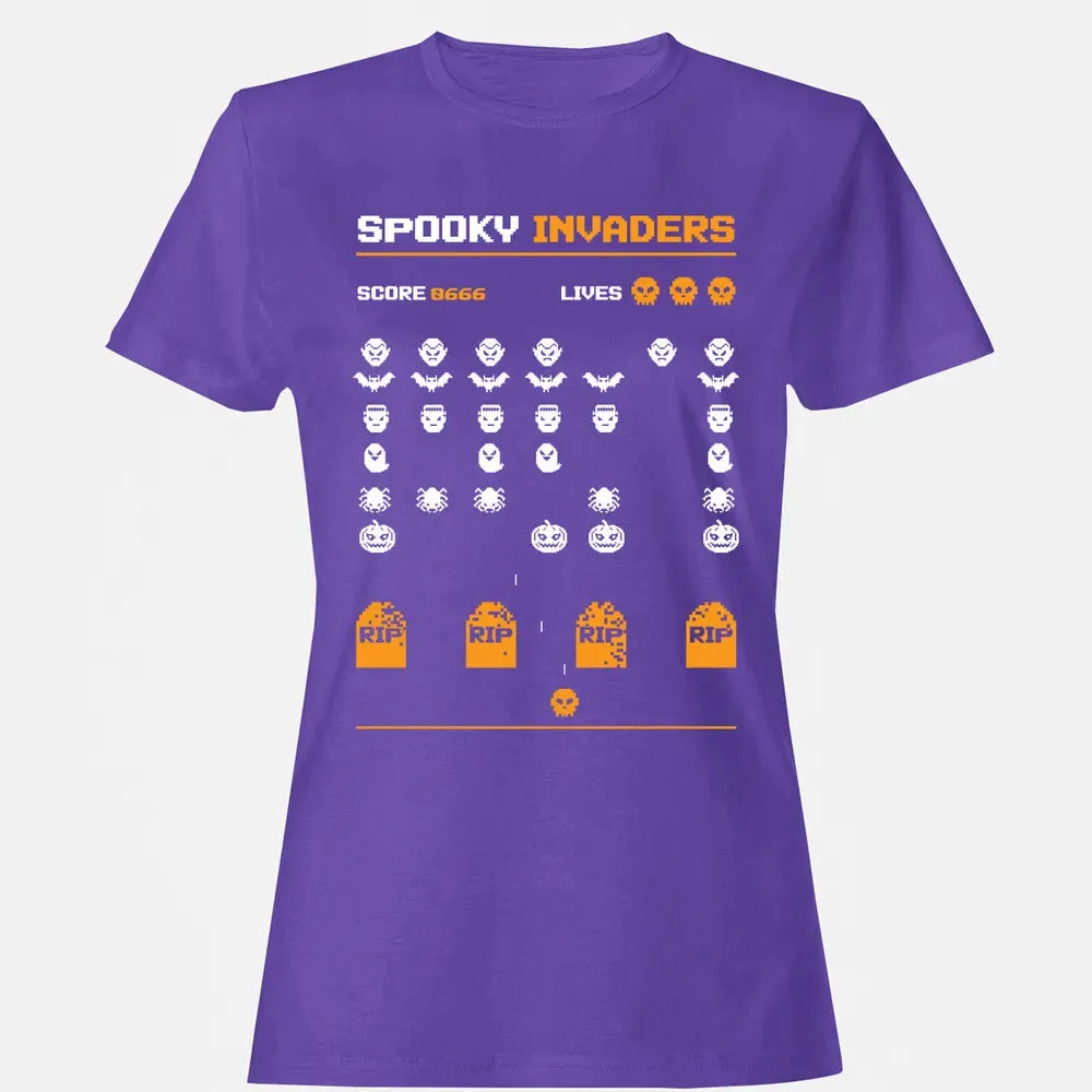 Spooky Invaders Women's T-shirt - 12