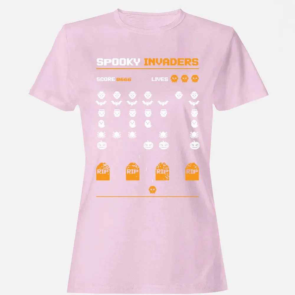 Spooky Invaders Women's T-shirt - 9