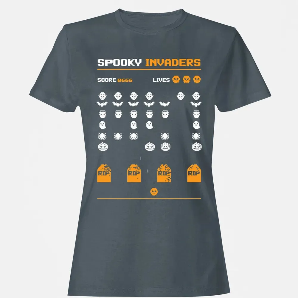 Spooky Invaders Women's T-shirt - 3