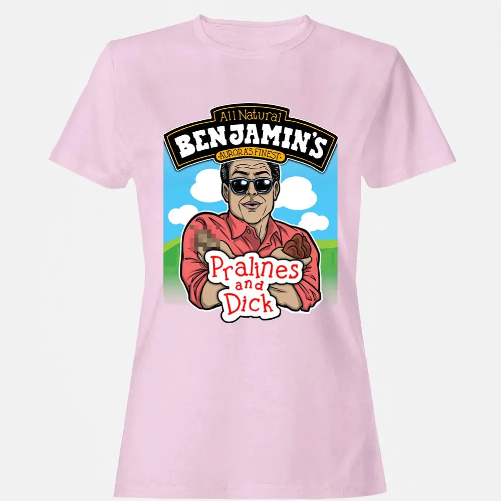 Benjamin's Pralines and Dick Women's T-shirt - 9
