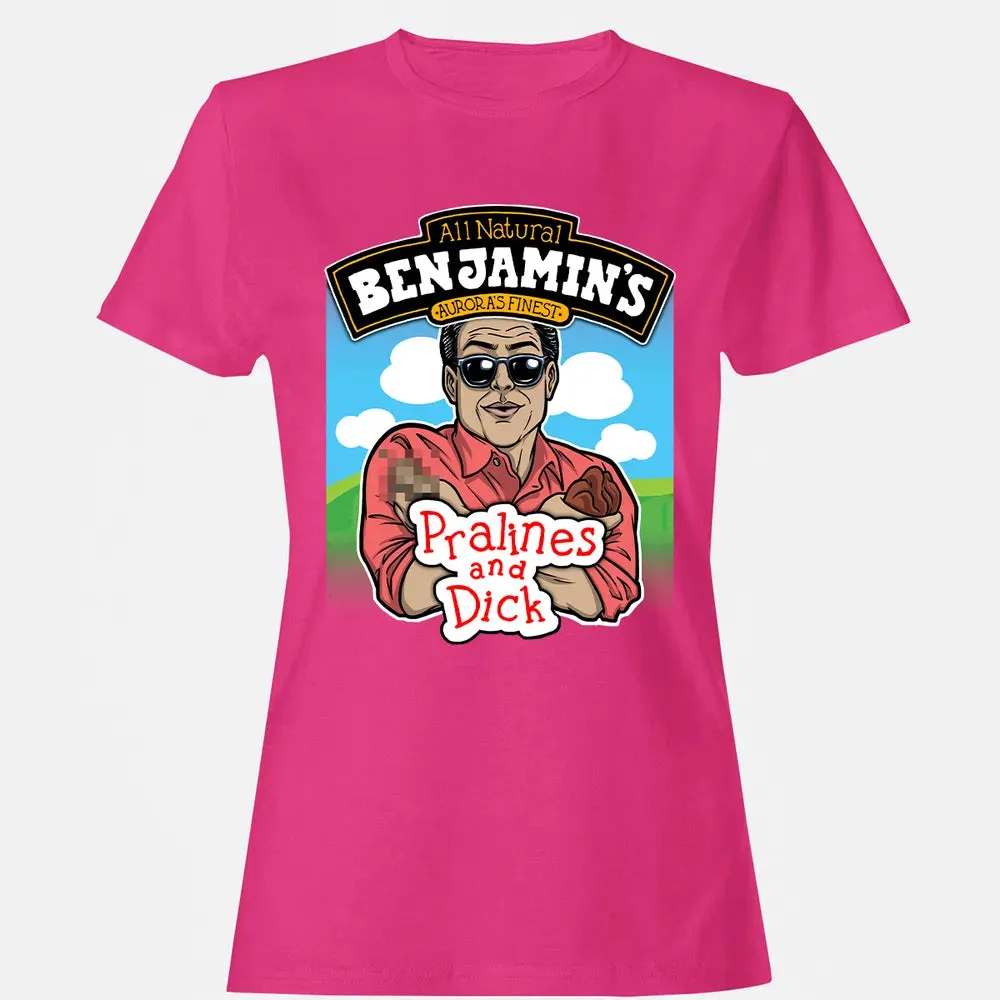 Benjamin's Pralines and Dick Women's T-shirt - 6